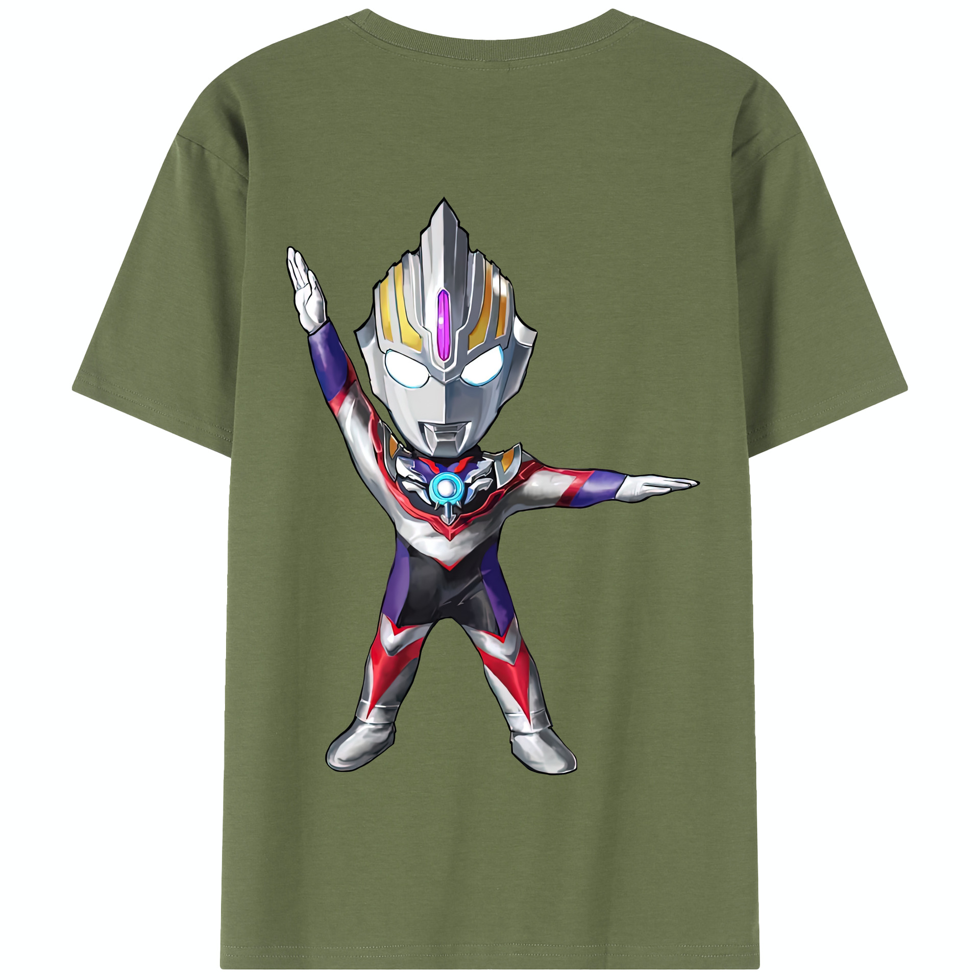 （画像用） ウルトラマン Ultraman 綿100％半袖Tシャツ（背面プリント）
